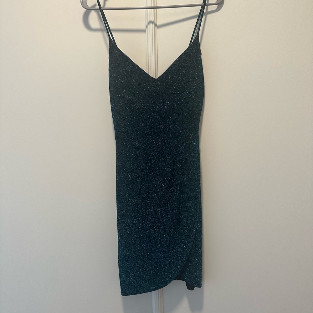 lulu’s size M blue/black dress